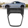 Car Gear Box Cover Trim Carbon Fiber Console Shifter Panel