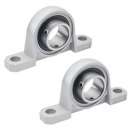 Pack of 2 Housing Bearings Vertical Pillow Block Bearing Block Ball Bearing Block Shaft Housing Bearing Shaft Bearing for Axle Shaft Machine, 3D Printer 30 mm Inner Diameter