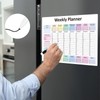 Weekly Hourly Planner Dry Erase Magnetic Whiteboard－Daily Weekly Weekly Planner