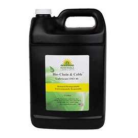 Renewable Lubricants - 83053 Bio-Chain and Cable ISO 46 Lubricant Oil, 1 Gallon Jug