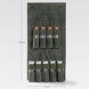 Outdoor Spice Bottle Bag Foldable 9 Pockets Portable Canvas Seasoning