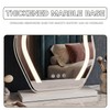 Cloud Makeup Mirror with Lights, 17" LED Vanity Mirror, 3