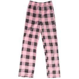 Just Love Plush Pajama Pants for Girls - Fleece PJs 45501-PNKCHR-NEW-7-8