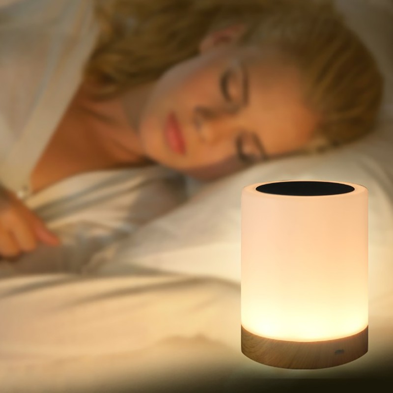 LED Night Light with Hook Touch Sensor Bedside Lamp Dimmable