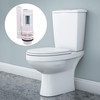 RDEXP White 21cm Height Toilet Bottom Inlet Fill Valve Split