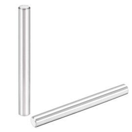 uxcell 10 x 100mm(Approx 25/64") Dowel Pin 304 Stainless Steel Wood Bunk Bed Dowel Pins Shelf Pegs Support Shelves 2Pcs