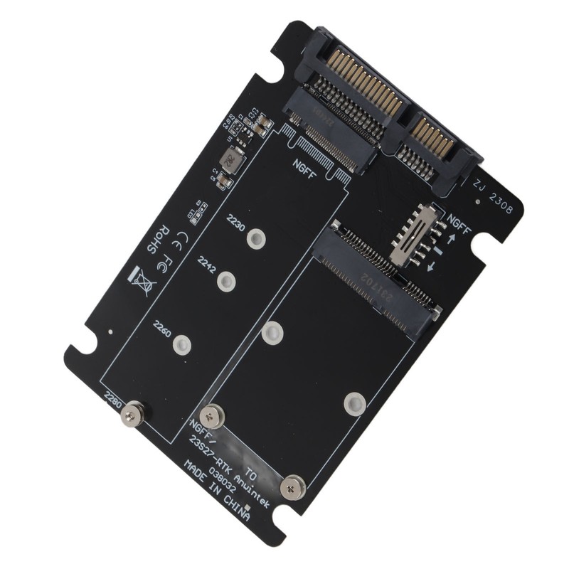 SSD Adapter Card High Speed 6Gbps MSATA M.2 NGFF to