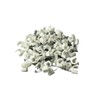 50 x 6mm K-Type White Cable Clips with Fixing Nail