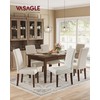 VASAGLE Dining Chairs, Set of 2 Chairs Dining Room, Parsons
