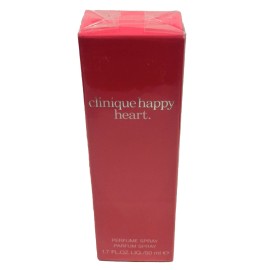 CLINIQUE HAPPY HEART 1.7OZ PERFUME SPRAY BY CLINIQUE IN SEALED BOX WOMEN