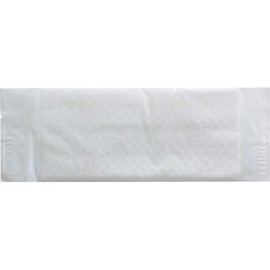 Commercial Hot Towels, Paper Type, Flat, Plain, Pack of 100