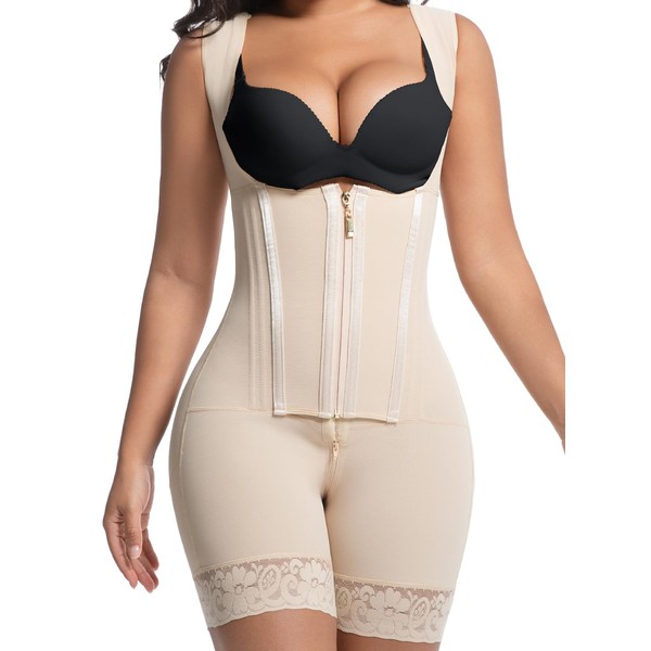 Fajas Colombianas Shapewear for Women, Full Body Shaper with Butt