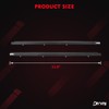 Dtomi Front Door Window Belt Weatherstrip, Moulding Trim Seal Compatible