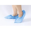 Disposable Vinyl Shoe Covers (100 Count) Blue, blue