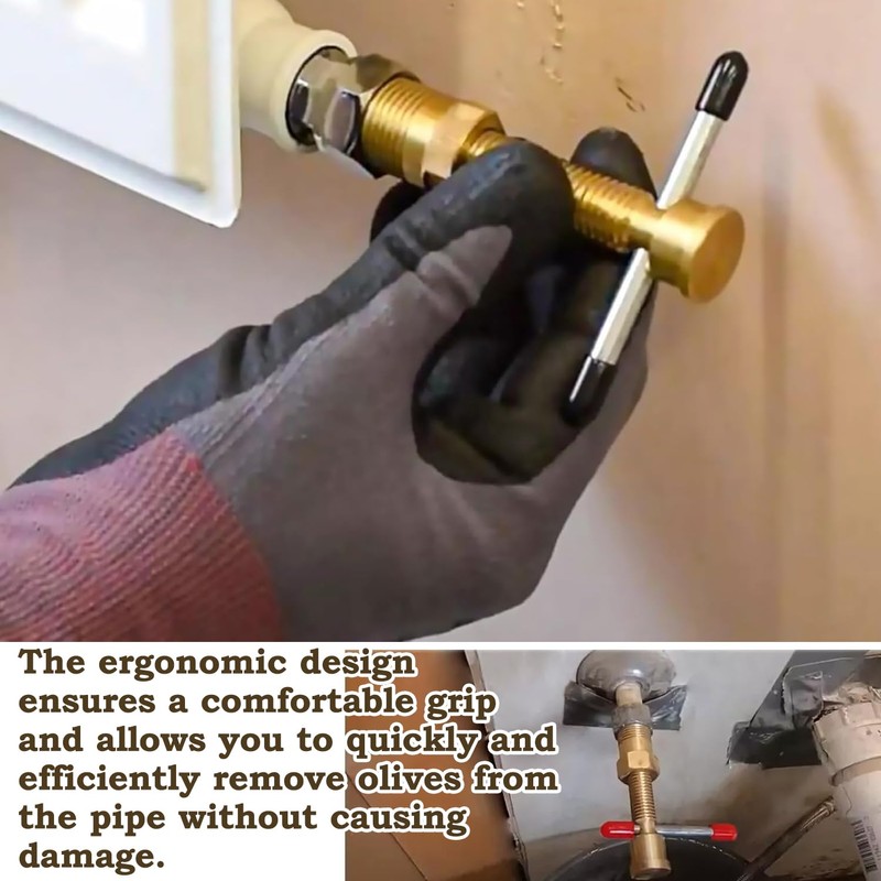 Olive Puller – Two-in-One High-Strength Olive Removal Tool for Plumbing,