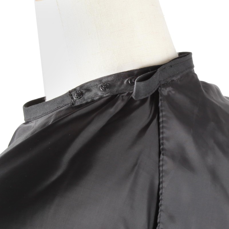 Omvoina Professional Hair Cutting Cape with Adjustable Snap Closure, Salon
