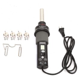 Wakects Hot Air Gun Soldering Tool Kit with Digital LCD Display of Hot Air Temperature Used to Release Various Covers