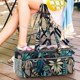 Crochet Bag 600D Oxford Cloth Yarn Storage Tote DIY Hand Made for Knitting Home Crochet Wool Organizer