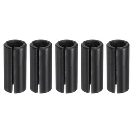 QUARKZMAN 5 Pieces Collet Adapter 1/2 Inch to 1/4 Inch Die Grinder Chuck Screwdriver Adapter CNC Engraving Bit Converter for Tools