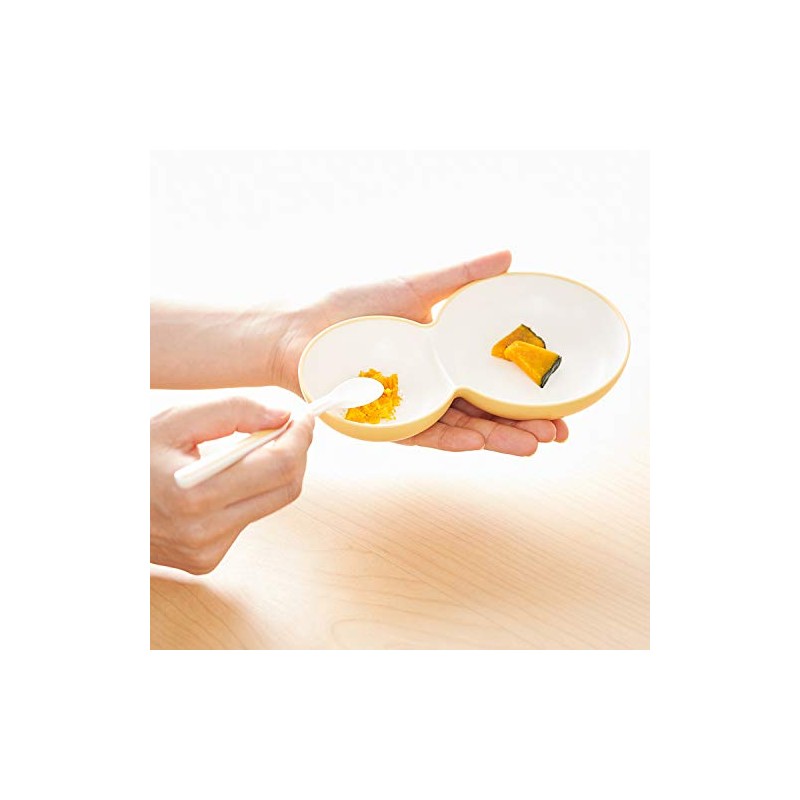 tak Kids Dish For Baby Yellow Children's Dinnerware Set W