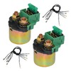 Cylinman 2PCS Starter Solenoid Relay Fit for Honda GL1100 GOLD
