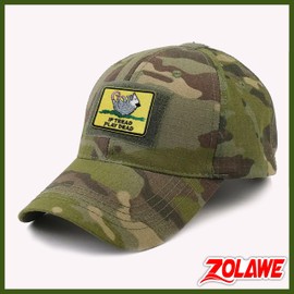 Zolawe If Tread Play Dead Hook and Loop Patch, 3 Inches Sew On Patches, Embroidery Patches for Backpacks Bags Vest Dog Harness, Tactical Military Embroidered Patches, Possum DIY Patch for Boys Girls