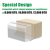 Forestchill Window Air Conditioner Cover for U-shaped 8,000/10,000/12,000 BTU Window