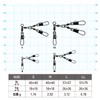 IPPON Octopus Snap Swivels Double, LL Size, 3 Pieces, Set