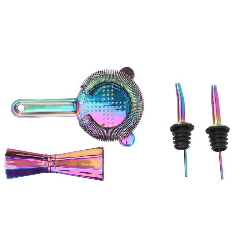 Bartender Kit 304 Stainless Steel Heat Preservation Cocktail Shaker Jigger