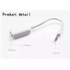 Universal White Double 3.5mm Earphone Headphone Y Splitter Cable Cord