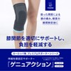 チュアンヌ ゲニュアクション 膝サポーター サイズ5 膝回り 46-49cm ランニングで痛めた膝に