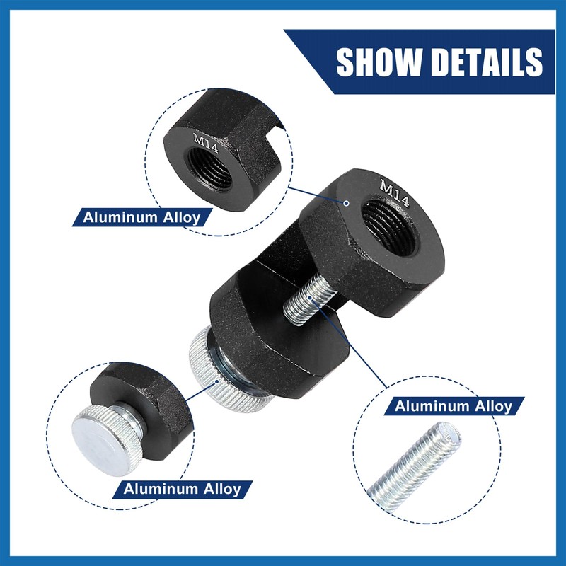 A ABSOPRO 2pcs 12mm 14mm Thread Car Engine Spark Plug