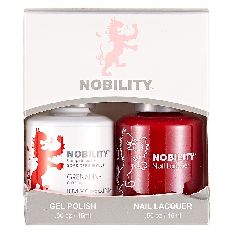 LeChat Nobility – Gel Polish & Nail Lacquer Set (Grenadine)