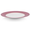 PIP STUDIO 51001296 Flower Festival Scallop Plate Dark Pink 26.5
