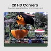 Smart Bird Feeder with Camera Solar Powered, 2K HD Video,