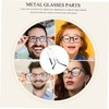 LALAFINA Metal Glasses Replacement Temple Arms Non Slip Lightweight Eyeglass