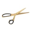 Gold and Black Elegant Unique Beautiful Golden Stainless Steel Scissors,