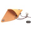 GoodsLand GD-TRICOIN-CA [Genuine Leather] Triangular Leather Coin Purse, Genuine Leather,