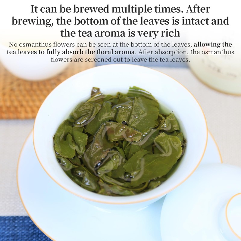 XIXICHA Osmanthus Oolong Tea Taiwan Tea Oolong Tea Loose Leaf