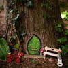 SETOFI Fairy Door Gnome Door, Wooden Fairy Doors, Elf Doors,