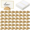 Maitys 48 Pcs Wooden Table Number Stands Wedding Table Name