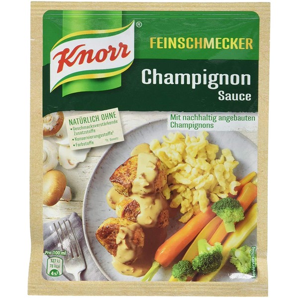 Knorr Feinschmecker Champignon (mushrooms) Sauce (3 Pc.)