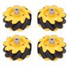 Mecanum Wheels, 1.9 inches (48 mm) Omnidirectional Wheels Smart Robot