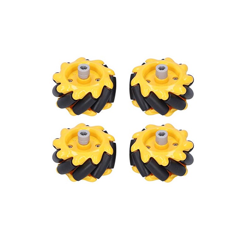 Mecanum Wheels, 1.9 inches (48 mm) Omnidirectional Wheels Smart Robot