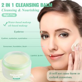 Ucanbe Makeup Cleansing Balm Natural, Baume Demaquillage Visage Gentle