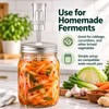 Mason Jar Fermentation Lid with Airlock – Reusable Pickling Accessory