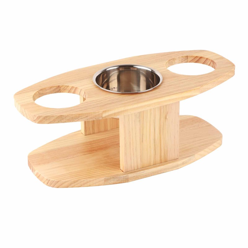 Outdoor Wine Table Portable Wine Picnic Table Wooden Wine Holder