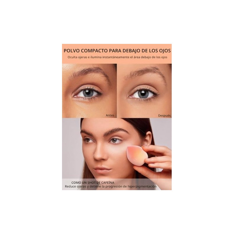 SHEGLAM Insta-Ready Face Powder Polvos fijadores sueltos debajo de los