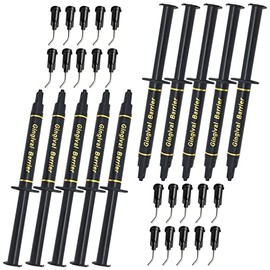 Gingival Protection Gel, 10PCS*3ML LuckinSmile Gum Protection Gel Syringe, Provides a Protective Barrier for Gums, for Use with Teeth Whitening Gel, Allowing Tooth Whitening with Reduced Sensitivity