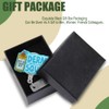 Pishovi Derm Squad Glitter Retractable Reel ID Card Clip, Cute